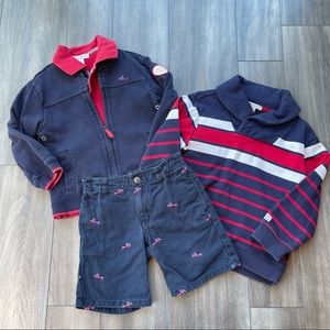 EUC Janie & Jack Classic Airplane Set Size 3